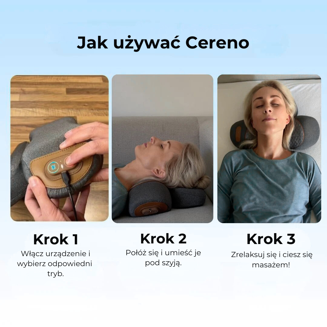 Cereno Original™ | 3-w-1 masażer karku